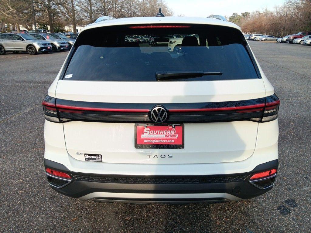 new 2025 Volkswagen Taos car, priced at $28,496