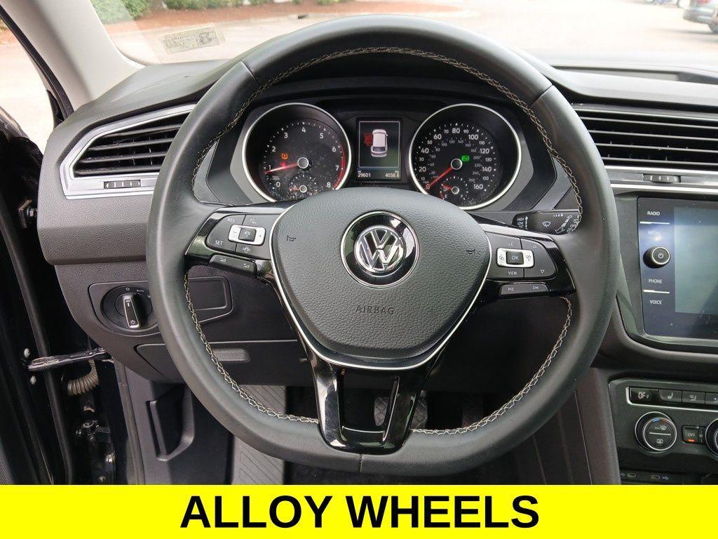 used 2021 Volkswagen Tiguan car, priced at $23,000