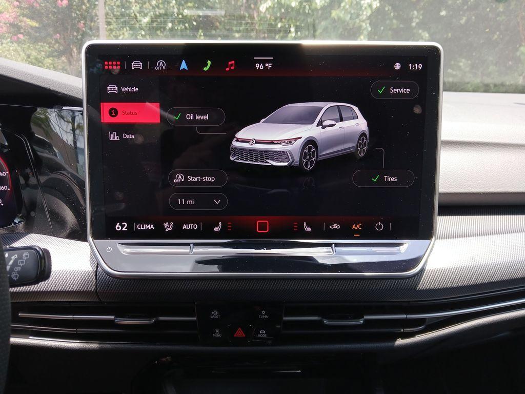 new 2025 Volkswagen Golf GTI car, priced at $32,987