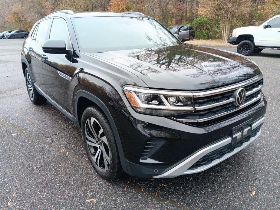 used 2022 Volkswagen Atlas Cross Sport car, priced at $34,600