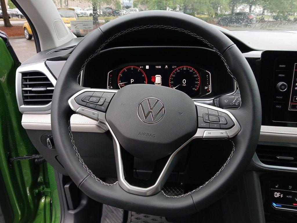 new 2025 Volkswagen Taos car, priced at $37,014