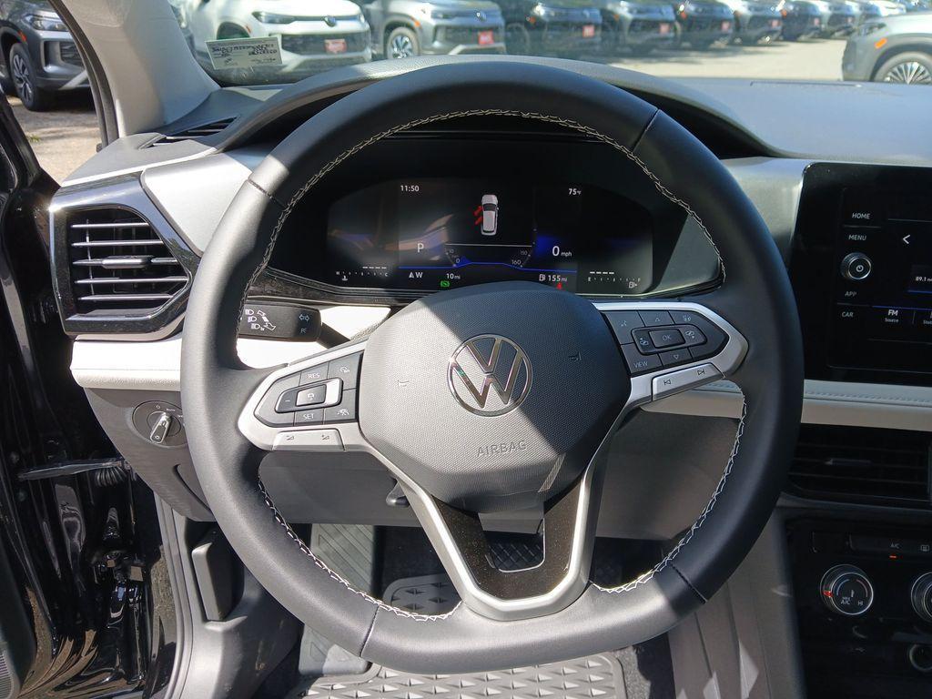 new 2025 Volkswagen Taos car, priced at $25,153