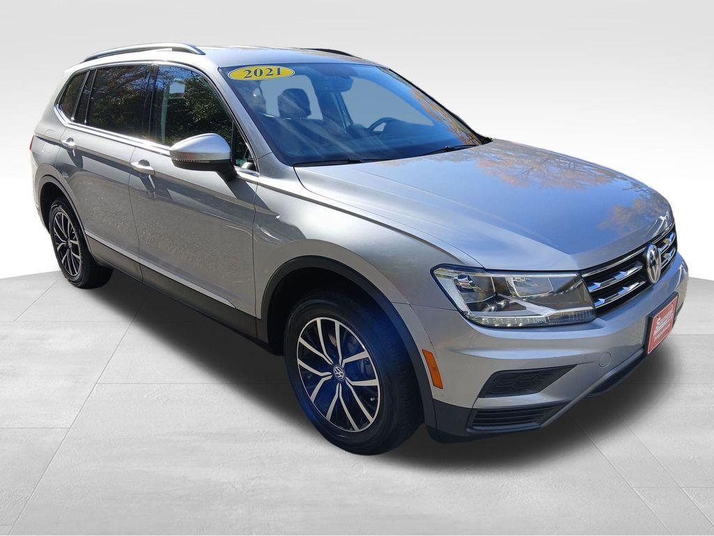 used 2021 Volkswagen Tiguan car, priced at $17,990