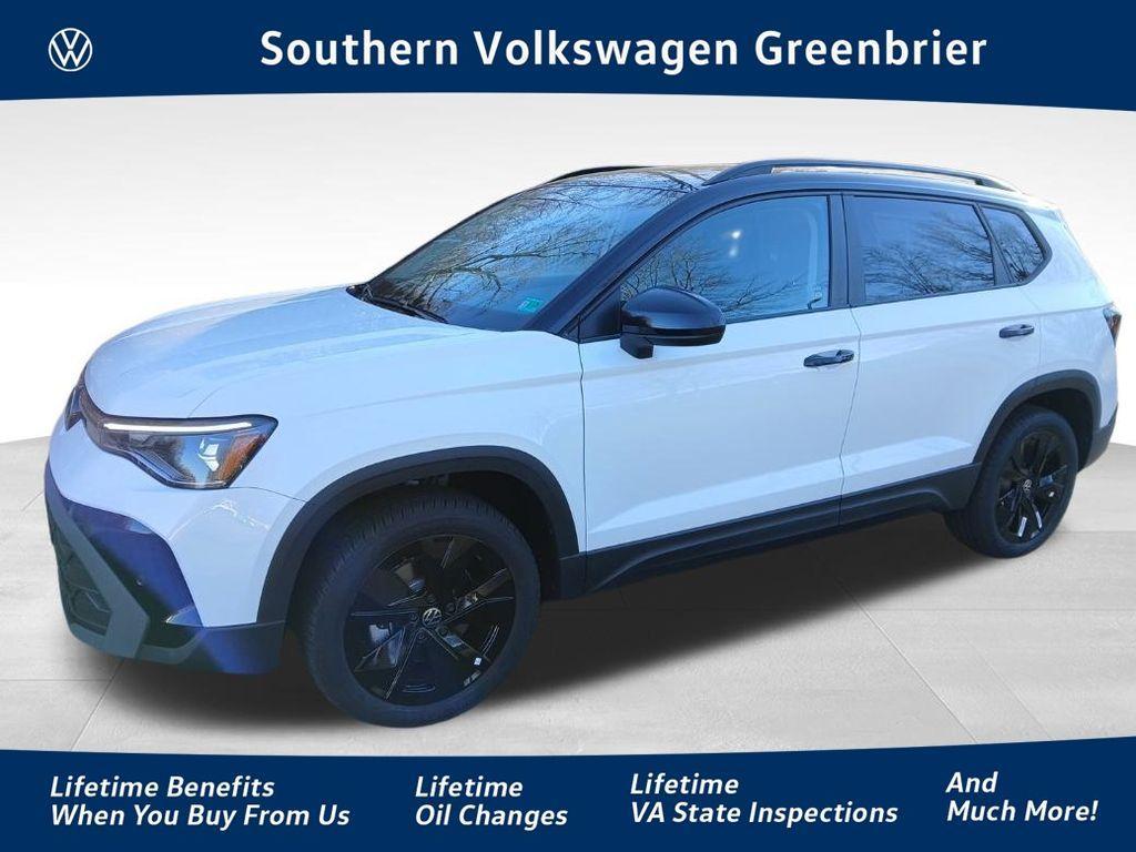 new 2025 Volkswagen Taos car, priced at $30,849