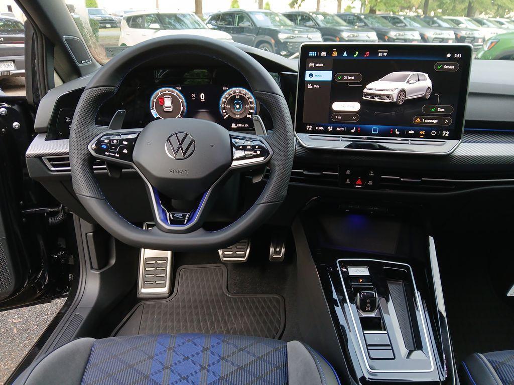 new 2025 Volkswagen Golf R car, priced at $55,006