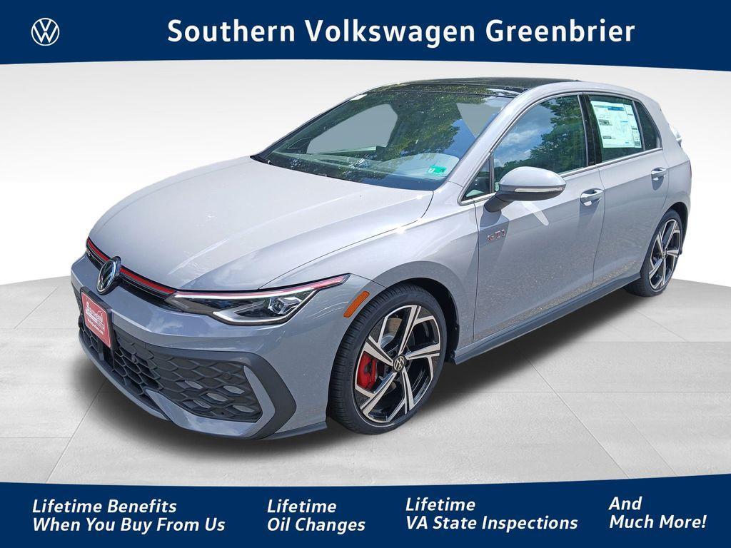 new 2025 Volkswagen Golf GTI car, priced at $39,690