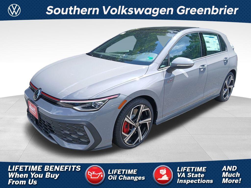 new 2025 Volkswagen Golf GTI car, priced at $39,243