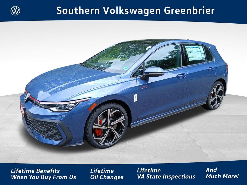 new 2025 Volkswagen Golf GTI car, priced at $38,125