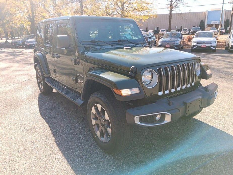 used 2021 Jeep Wrangler Unlimited car, priced at $33,000