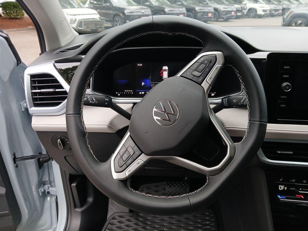 new 2025 Volkswagen Taos car, priced at $28,244
