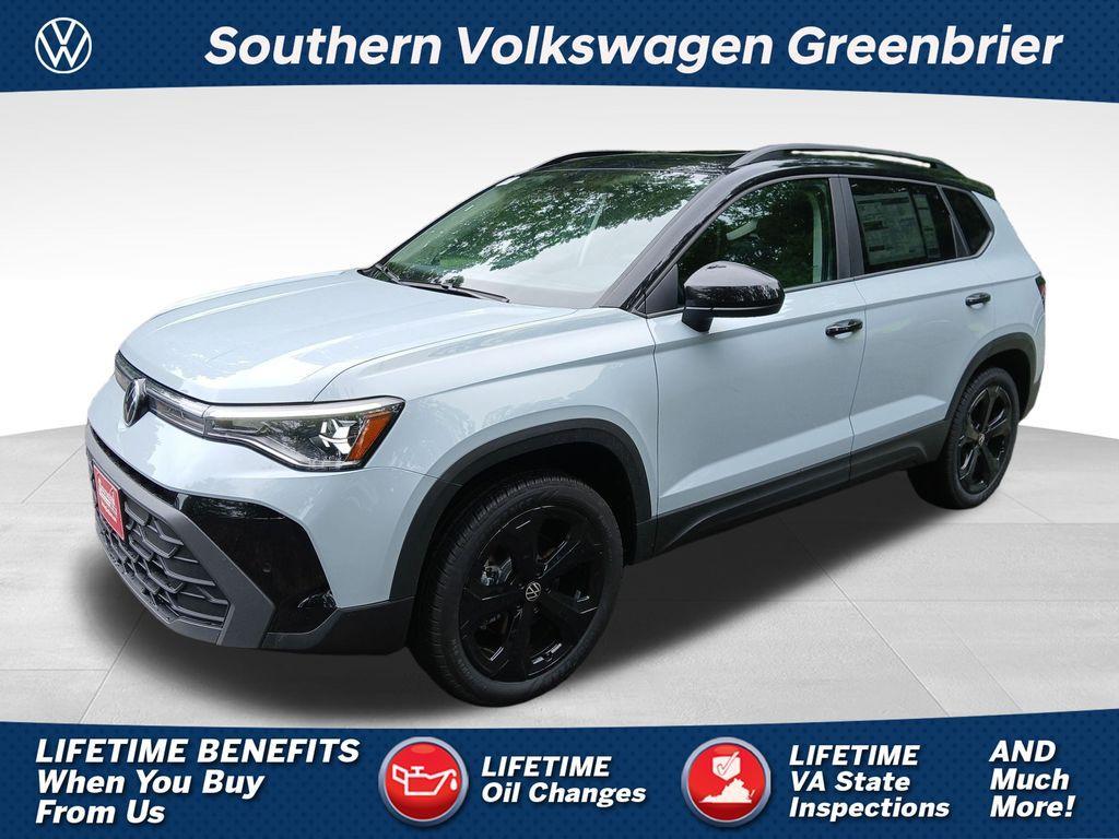 new 2025 Volkswagen Taos car, priced at $34,036