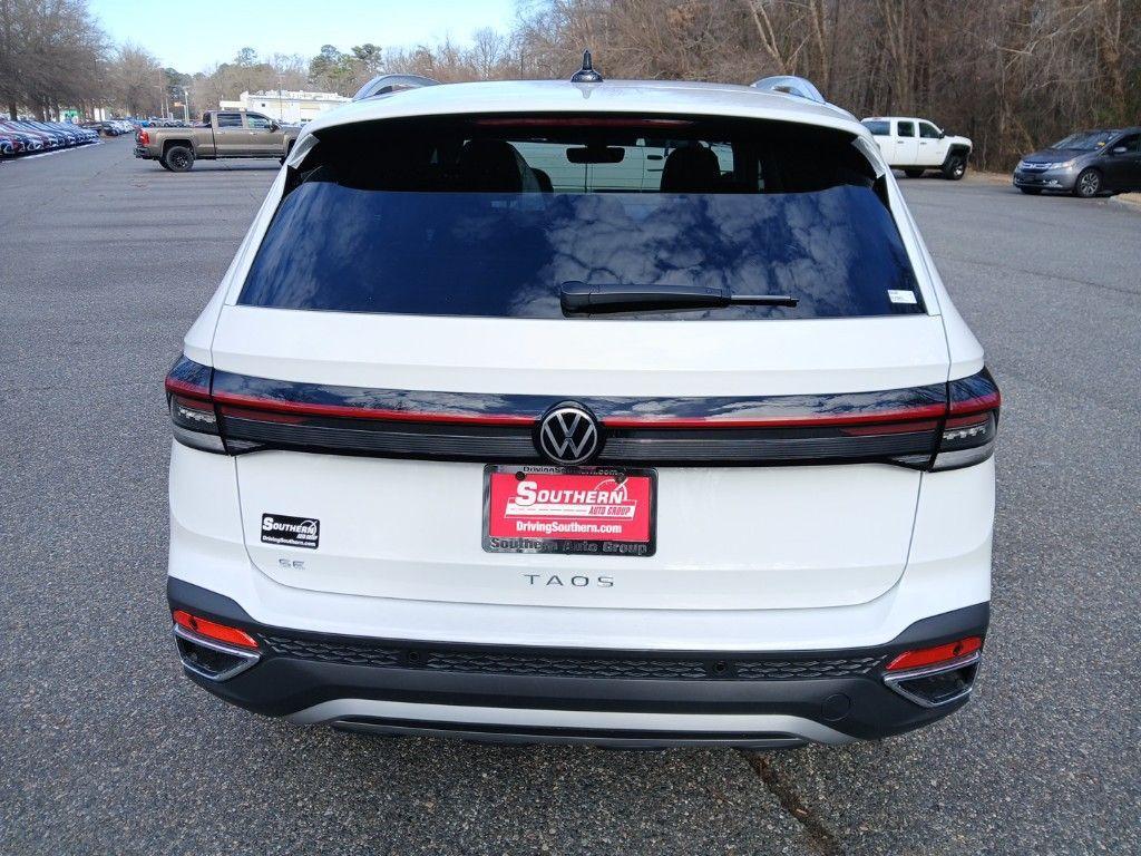 new 2025 Volkswagen Taos car, priced at $31,016