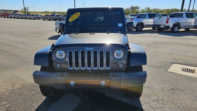 used 2018 Jeep Wrangler JK car, priced at $28,421