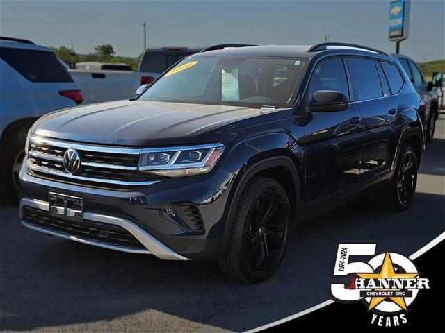 used 2021 Volkswagen Atlas car, priced at $27,176