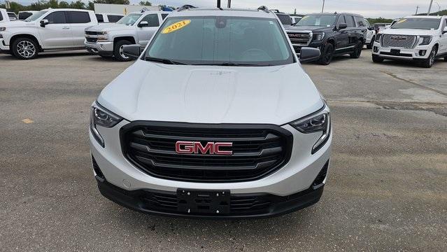 used 2021 GMC Terrain car, priced at $21,026