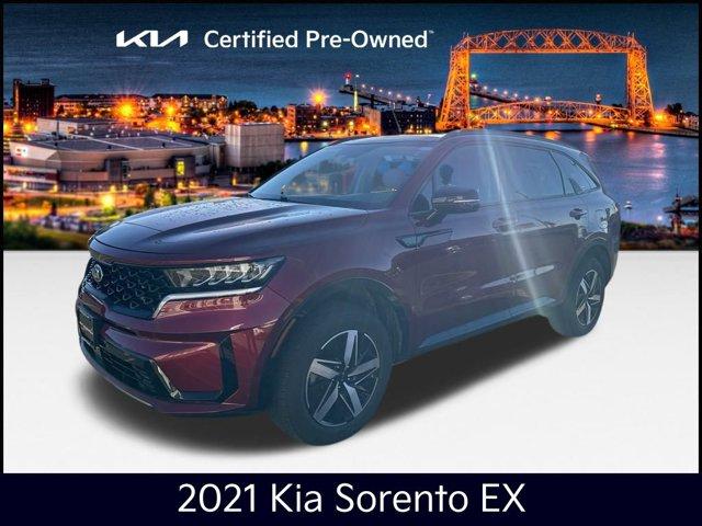 used 2021 Kia Sorento car, priced at $25,997