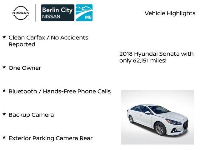 used 2018 Hyundai Sonata car, priced at $13,492