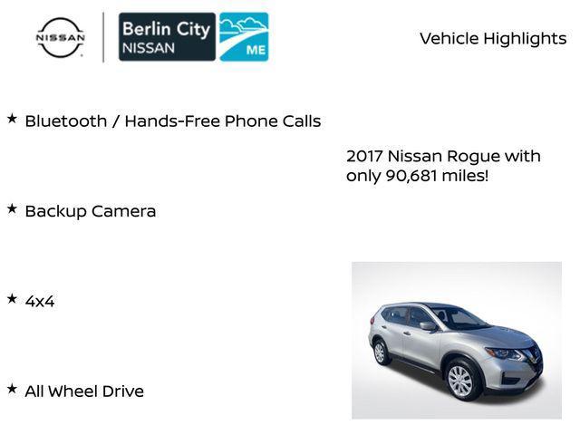 used 2017 Nissan Rogue car, priced at $11,990