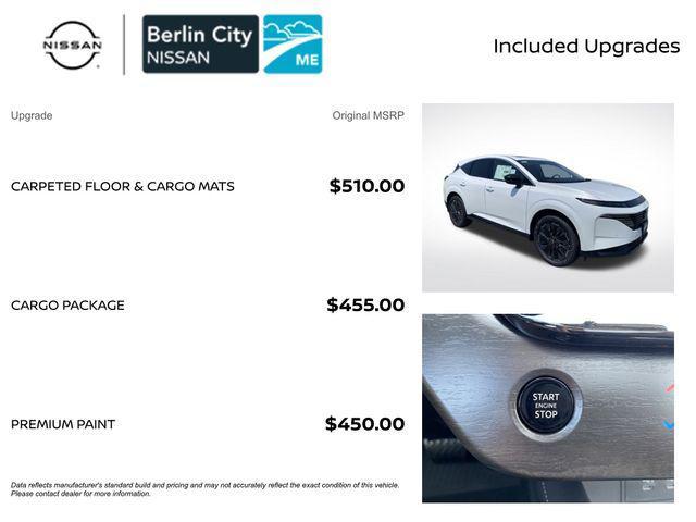 new 2025 Nissan Murano car, priced at $46,161
