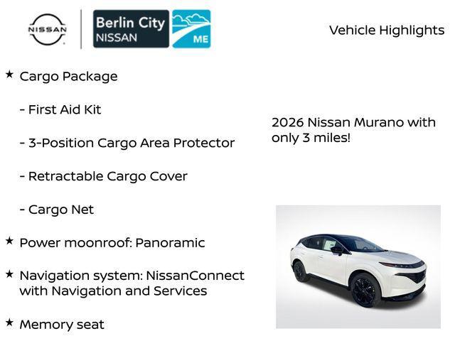 new 2026 Nissan Murano car, priced at $49,976