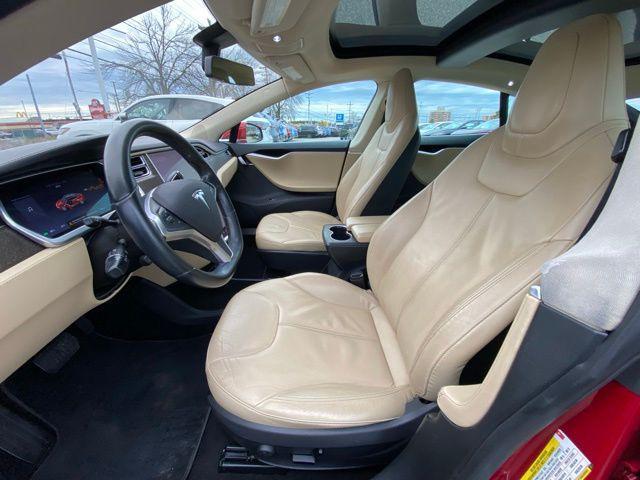 used 2014 Tesla Model S car, priced at $15,502