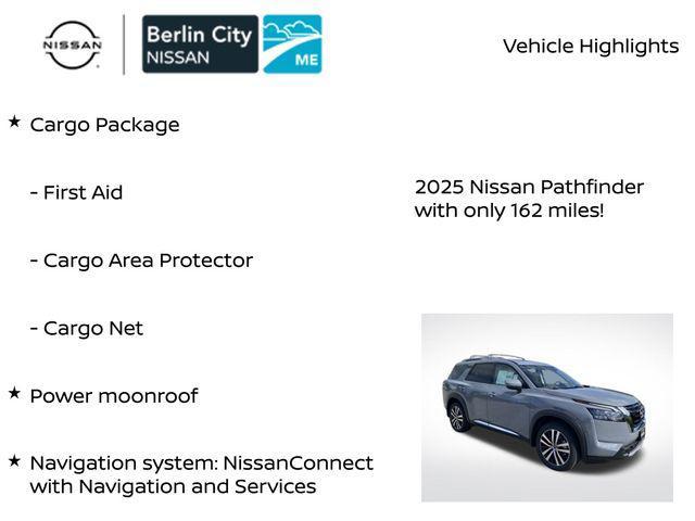 new 2025 Nissan Pathfinder car, priced at $44,995