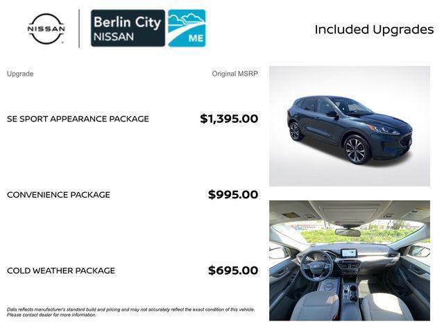 used 2022 Ford Escape car, priced at $22,293