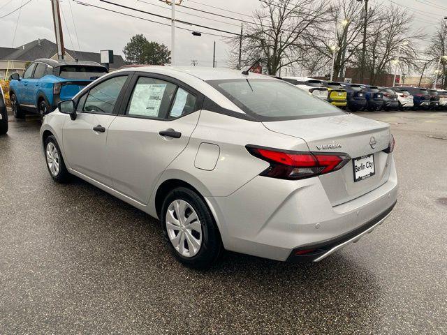 new 2025 Nissan Versa car, priced at $20,310