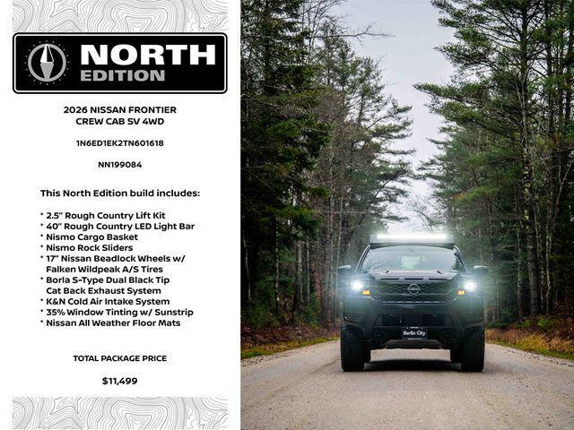 new 2026 Nissan Frontier car, priced at $52,716