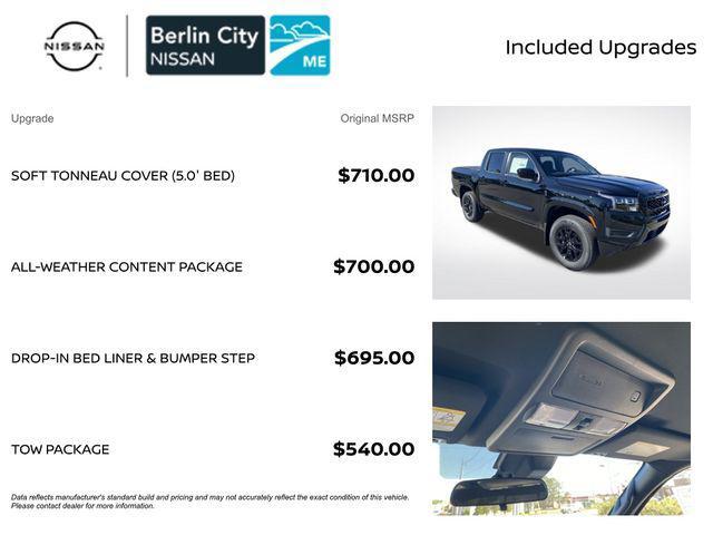 new 2026 Nissan Frontier car, priced at $41,716