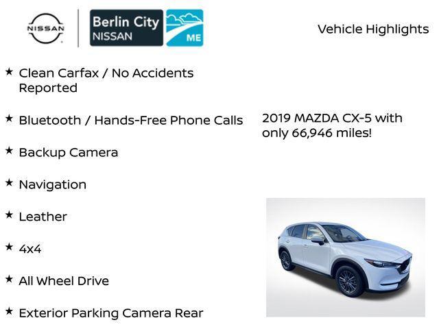 used 2019 Mazda CX-5 car, priced at $18,986