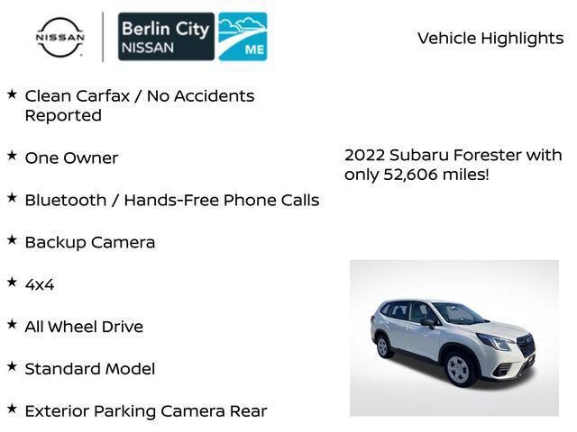 used 2022 Subaru Forester car, priced at $23,526