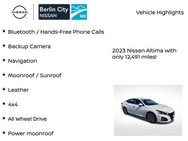 used 2023 Nissan Altima car, priced at $25,003