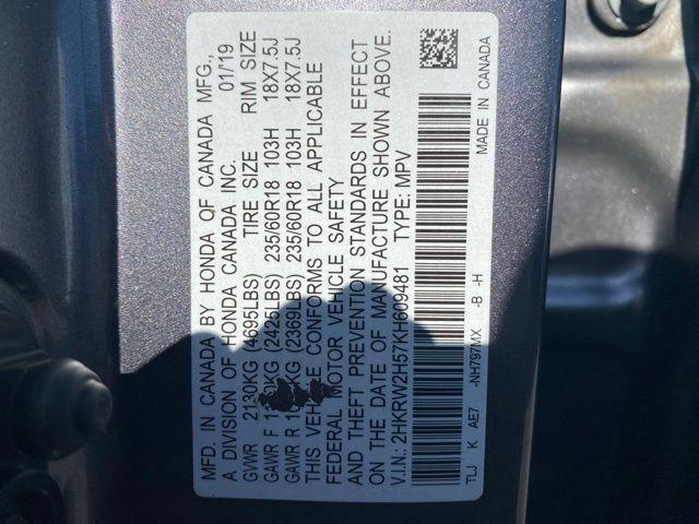used 2019 Honda CR-V car, priced at $16,097