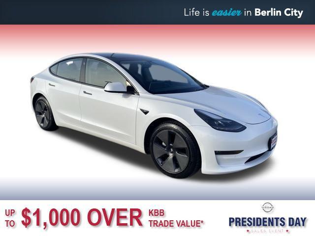 used 2021 Tesla Model 3 car, priced at $25,661