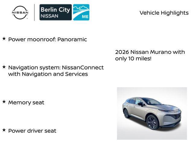 new 2026 Nissan Murano car, priced at $45,809