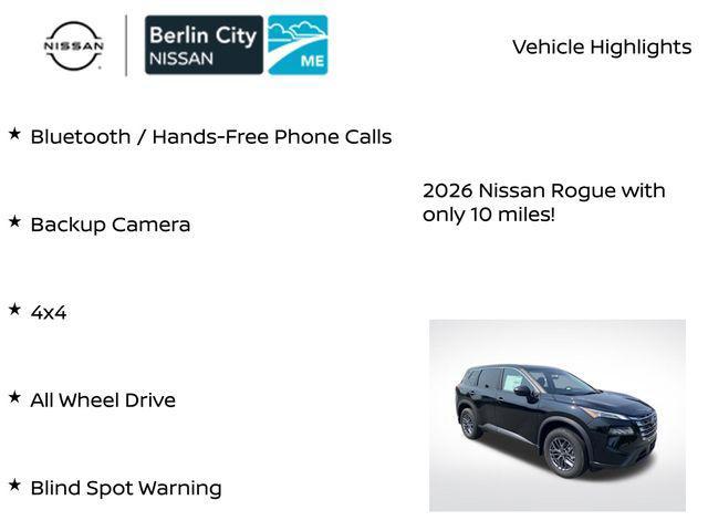 new 2026 Nissan Rogue car, priced at $28,625