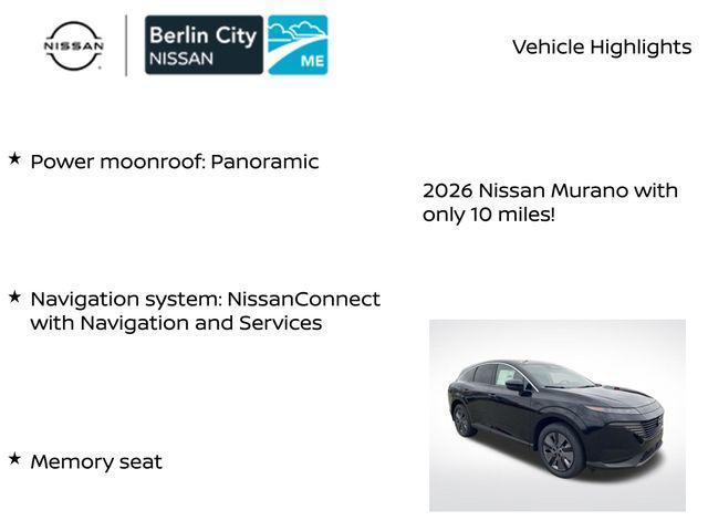 new 2026 Nissan Murano car, priced at $45,809