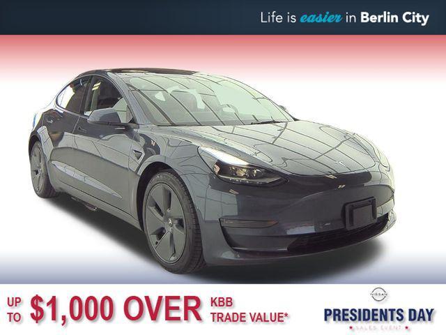 used 2022 Tesla Model 3 car, priced at $27,176