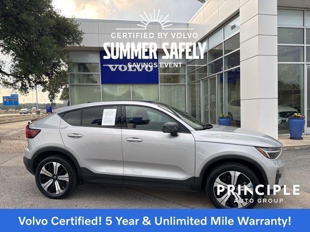 used 2023 Volvo C40 Recharge Pure Electric car, priced at $33,962