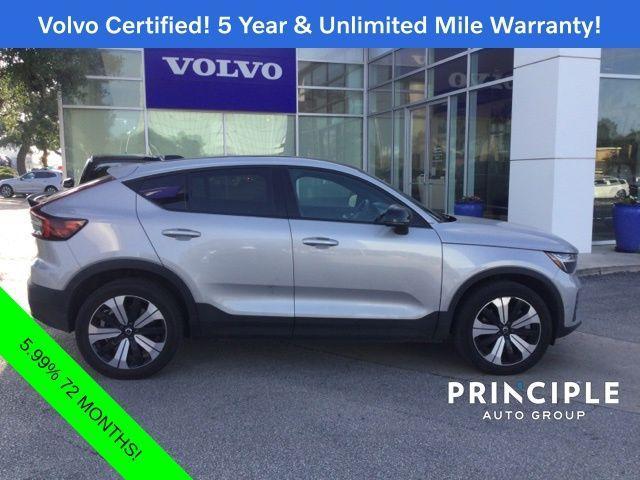 used 2023 Volvo C40 Recharge Pure Electric car, priced at $40,962