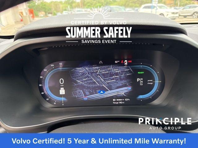 used 2023 Volvo C40 Recharge Pure Electric car, priced at $33,962