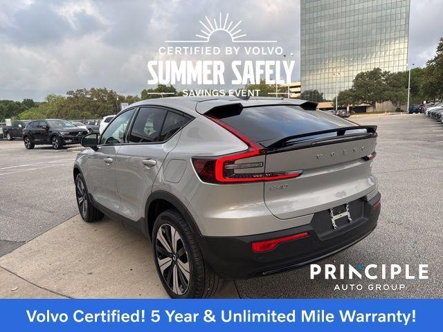 used 2023 Volvo C40 Recharge Pure Electric car, priced at $33,962