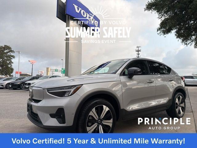 used 2023 Volvo C40 Recharge Pure Electric car, priced at $33,962