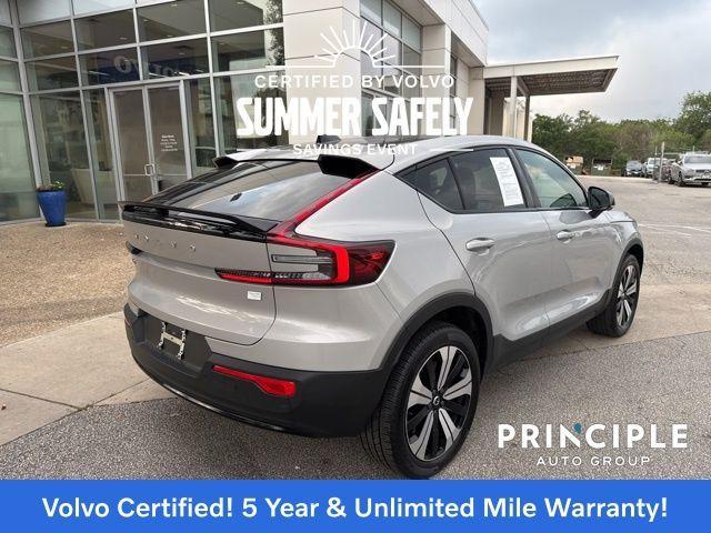 used 2023 Volvo C40 Recharge Pure Electric car, priced at $33,962