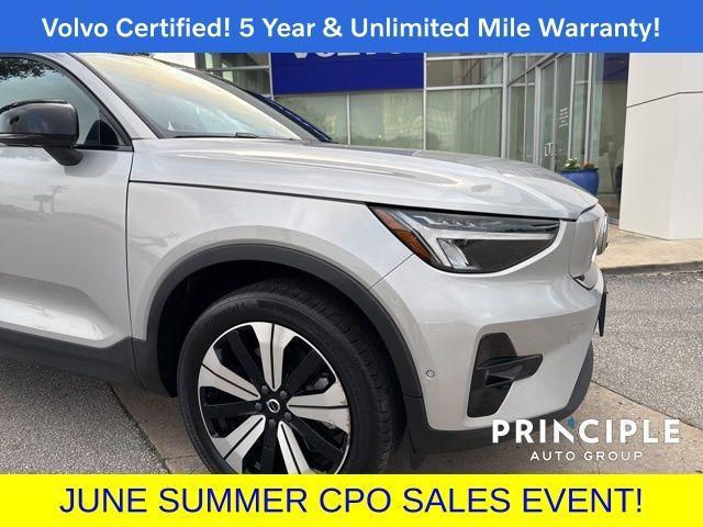 used 2023 Volvo C40 Recharge Pure Electric car, priced at $37,968