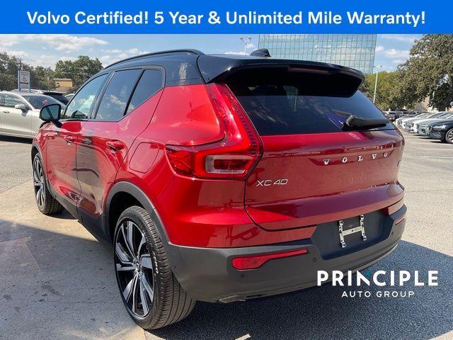 used 2021 Volvo XC40 Recharge Pure Electric car, priced at $27,962