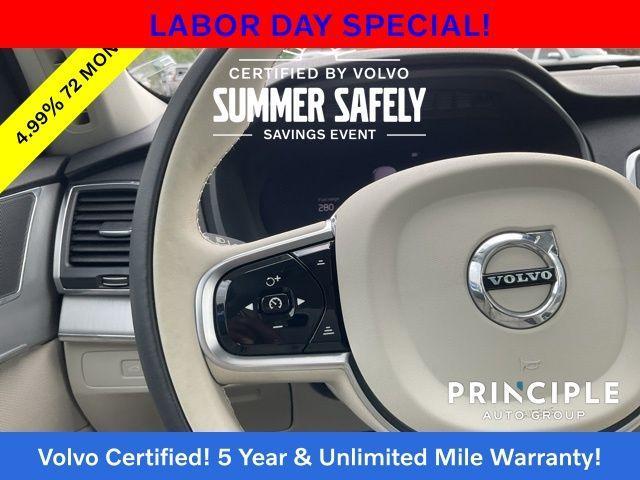 used 2024 Volvo XC90 car, priced at $47,962