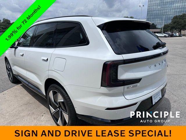 new 2025 Volvo EX90 car, priced at $77,900