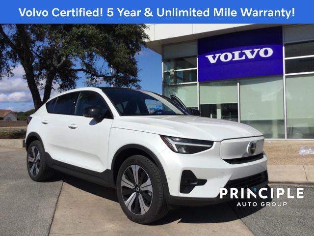 used 2023 Volvo C40 Recharge Pure Electric car, priced at $37,968